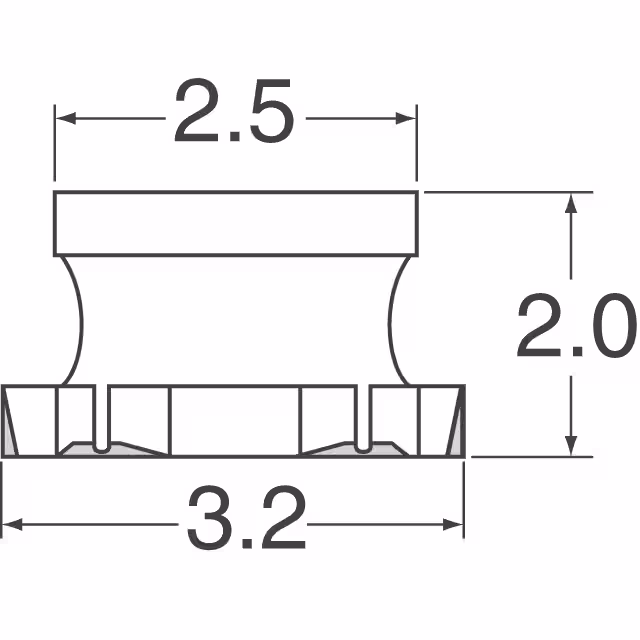 LQH32MN820K23L Murata Electronics  Inducteurs fixes